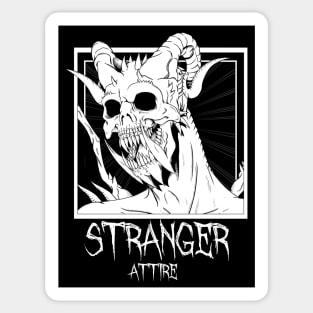 Stranger Attire Demon Sticker